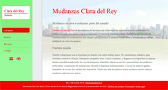 Desktop Screenshot of claradelrey.es