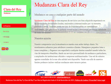 Tablet Screenshot of claradelrey.es